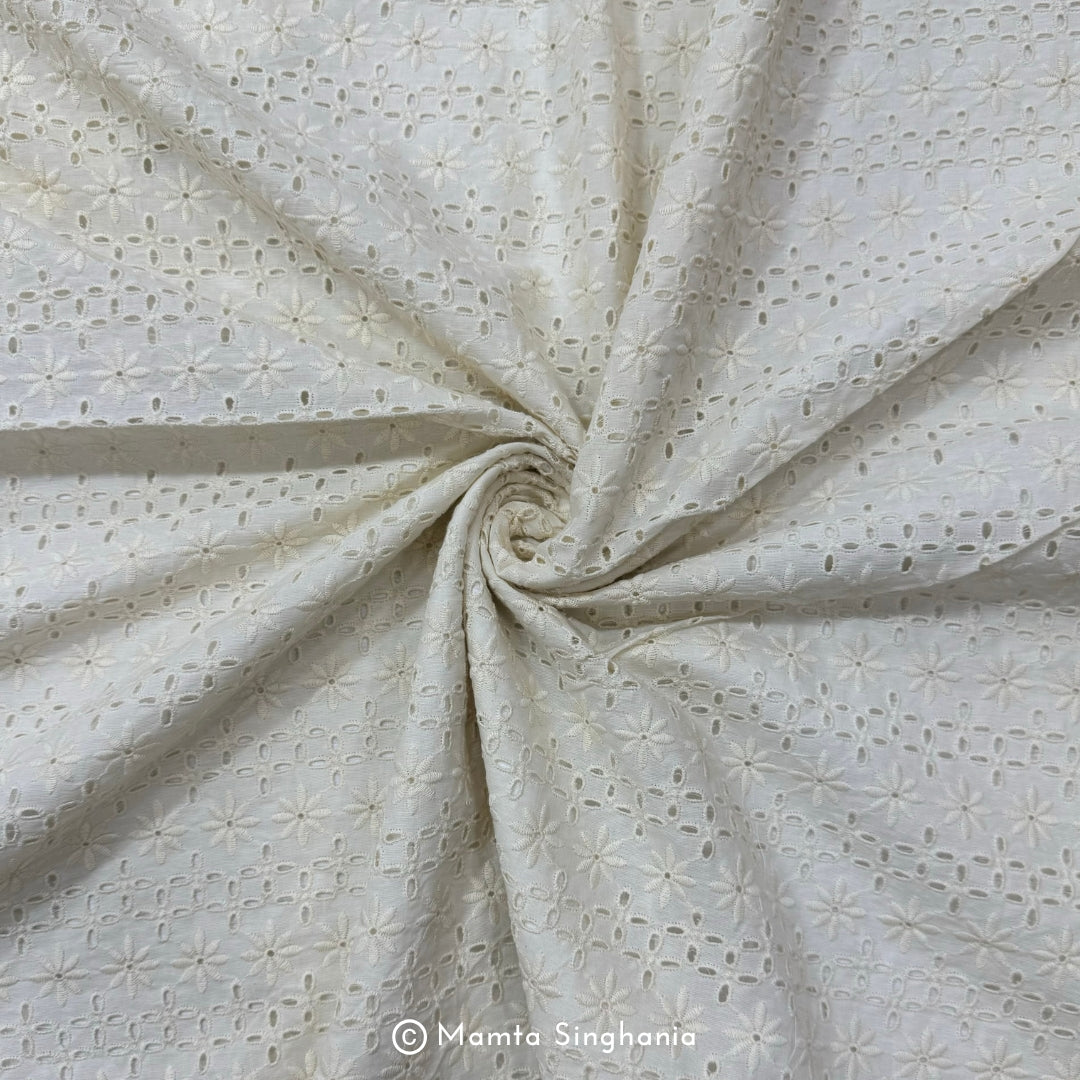 Dyable White Cotton Hakoba Fabric