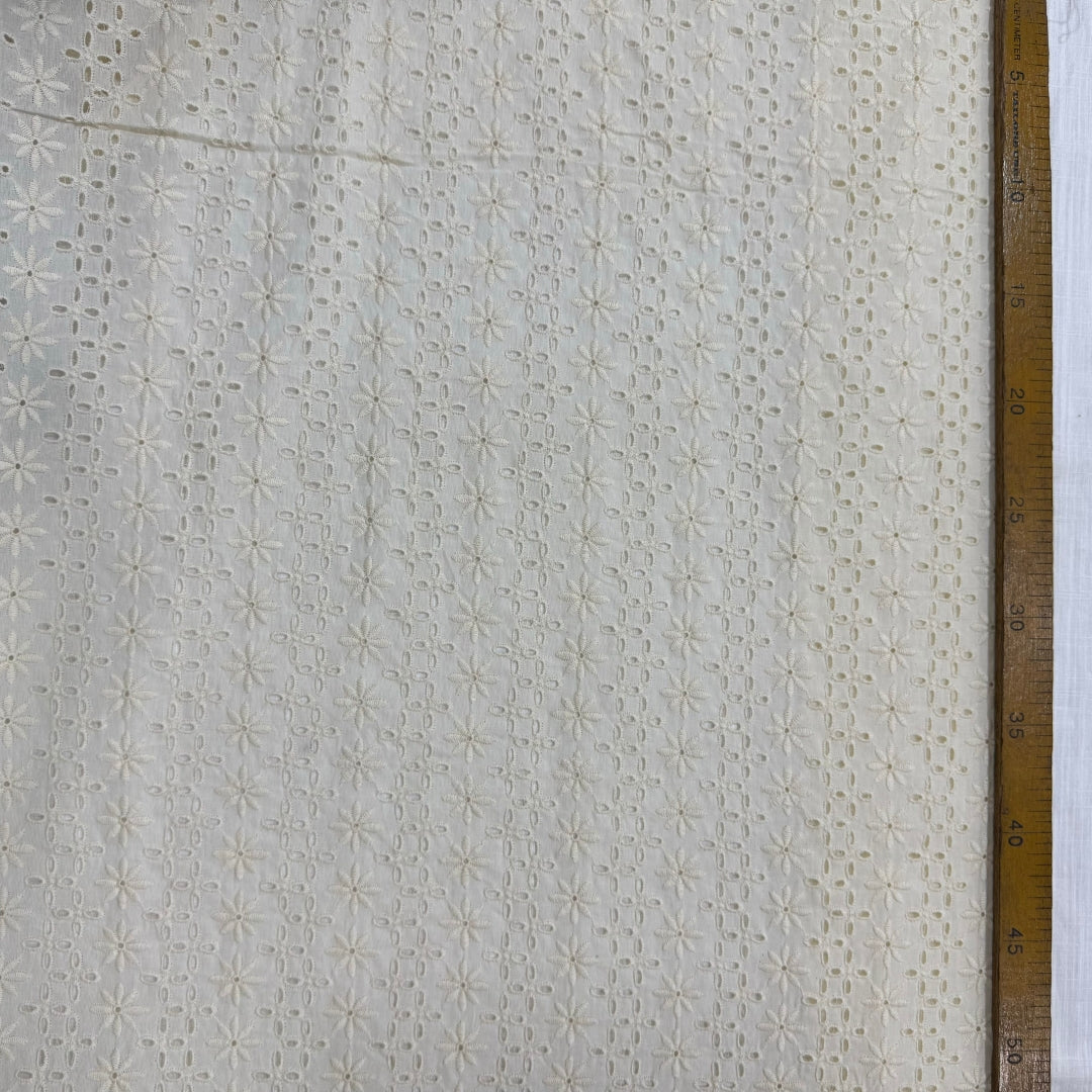 Dyable White Cotton Hakoba Fabric