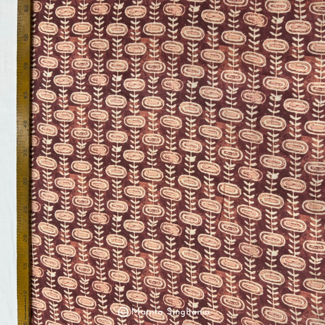 Floral Printed Modal Satin Fabric