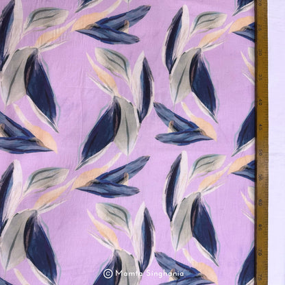 Floral Printed Malai Cotton Fabric