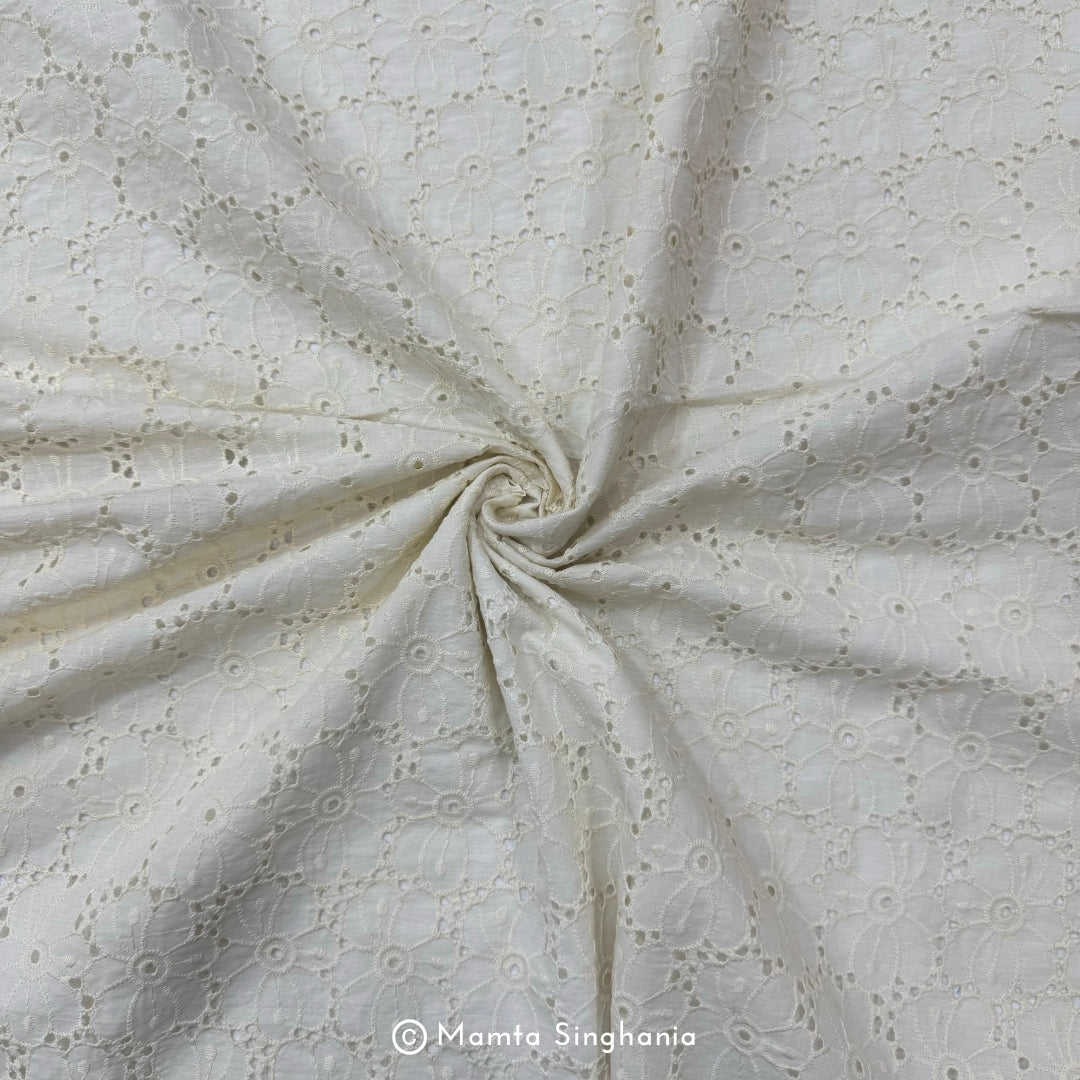 Dyable White Cotton Hakoba Fabric