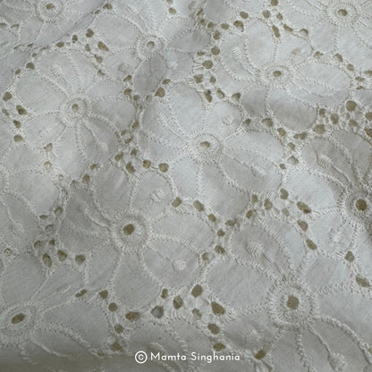 Dyable White Cotton Hakoba Fabric