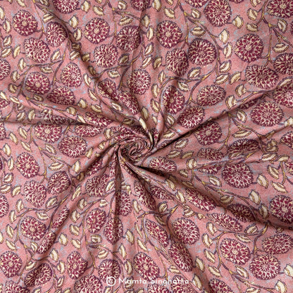 Floral Printed Modal Satin Fabric