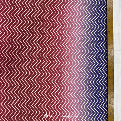 Multi Colour Printed Muslin Rayon Fabric