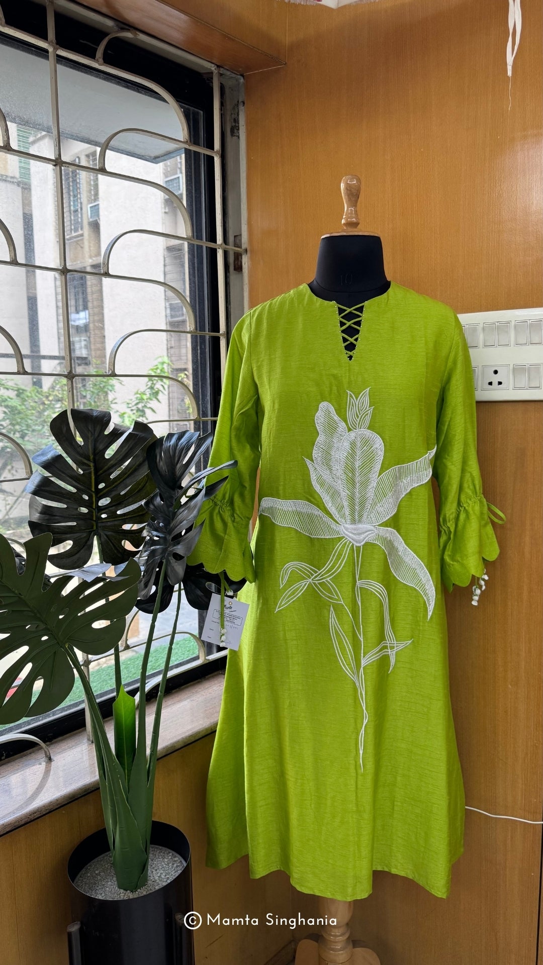 Kelly Green Kurti