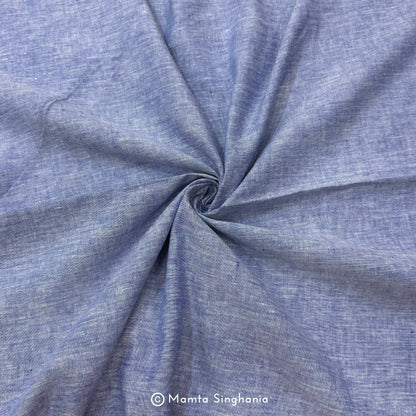 Light Violet Pure Linen Fabric