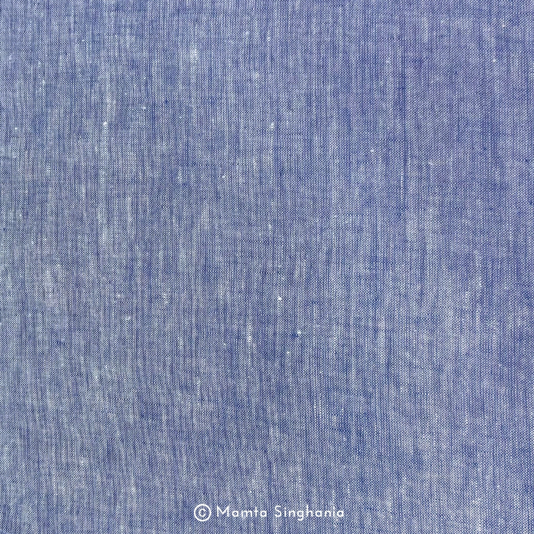 Light Violet Pure Linen Fabric