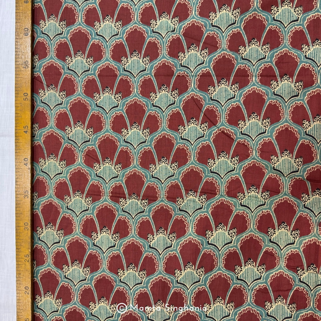 Sangria Floral Printed Cotton Fabric