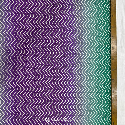 Multi Colour Printed Muslin Rayon Fabric