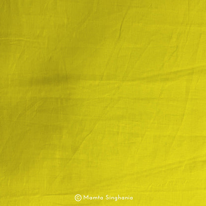 Neon Lemon Yellow Pure European Linen Fabric (3.25 metres)