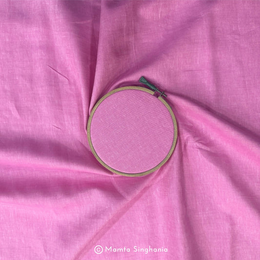 Baby Pink Pure European Linen Fabric (3.5 metres)