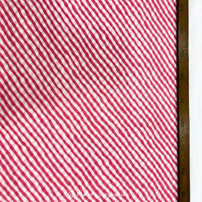 Light Pink Leheriya Printed Cotton Fabric