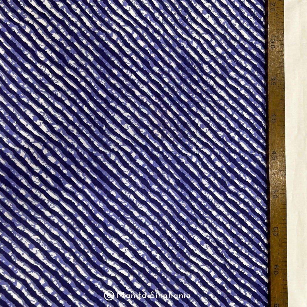 Violet Leheriya Printed Cotton Fabric