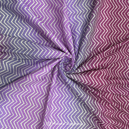 Multi Colour Printed Muslin Rayon Fabric