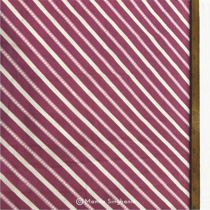 Pale Onion Pink Abstract Printed Cotton Fabric