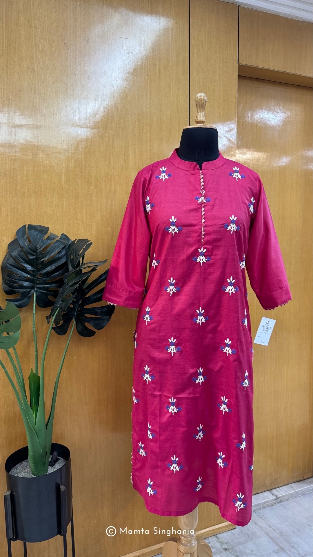 Hot Pink Kurti